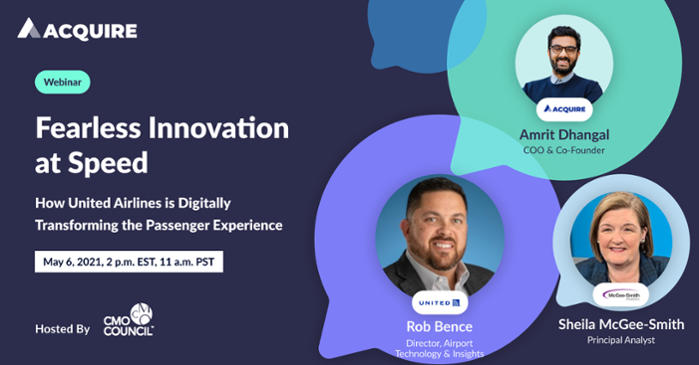 How United Airlines is digitally transforming the passenger experience webinar