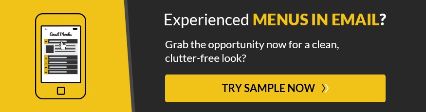 Try Hamburger Menu in Email!