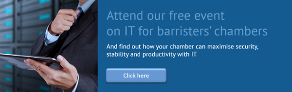 Attend our free event on IT for barristers' chambers