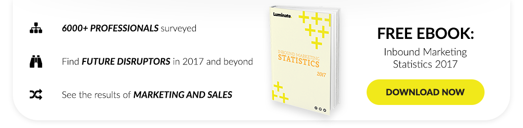 Discover what 6000 professionals had to say about inbound in the Inbound Marketing Statistics 2017 report