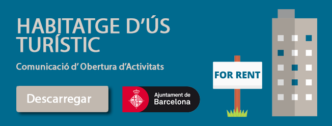 Llicència d'habitatge d'ús turístic a Barcelona