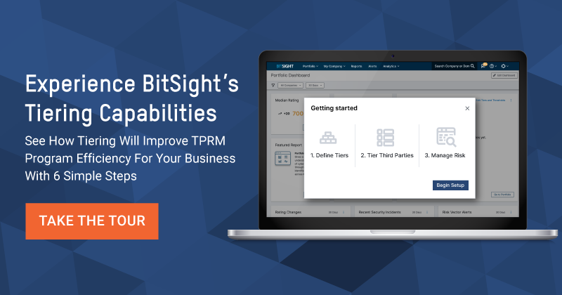 BitSight Third Party Risk Management Vendor Tiering Demo