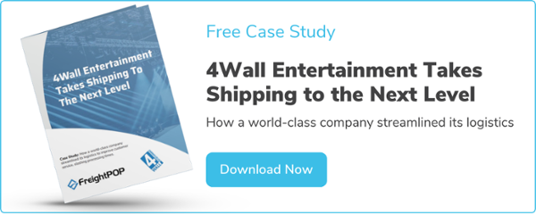 case study entertainment and production shipping