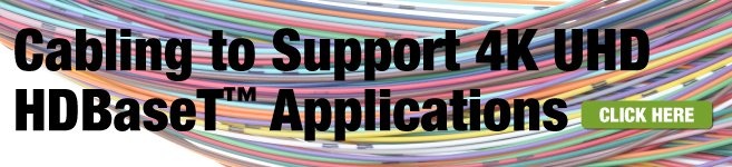 cabling to support 4k uhd banner