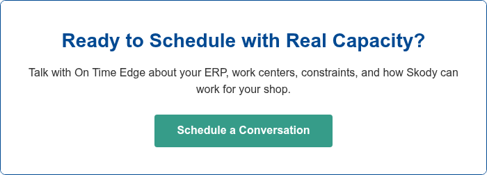 Ready to Schedule with Real Capacity?