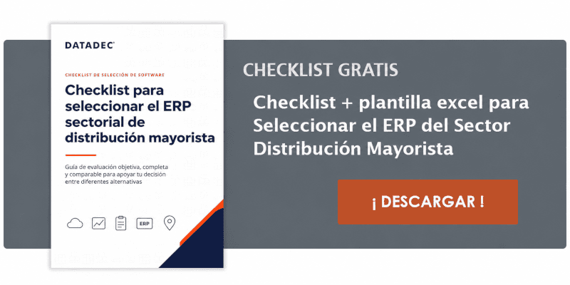 Checklist ERP para distribucion mayorista