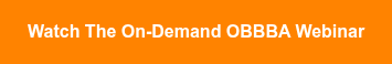 Watch The On-Demand OBBBA Webinar