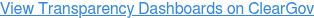 View Transparency Dashboards on ClearGov
