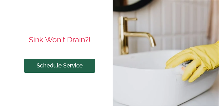 Sink Won't Drain?! &nbsp; &nbsp;