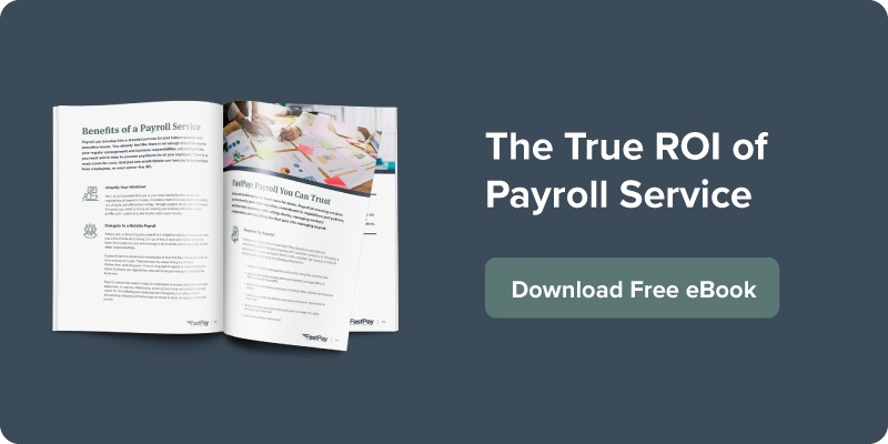 The True ROI of Payroll Service | download free ebook