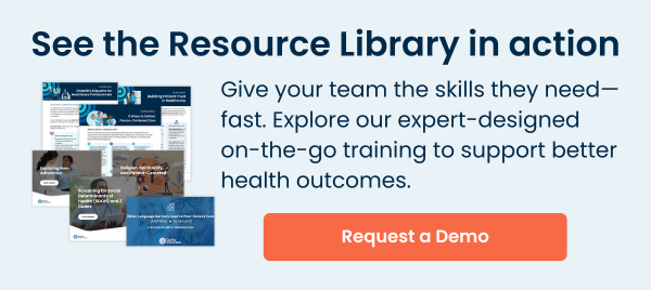 get a demo of the resource library