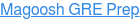 GRE Magoosh<a href=