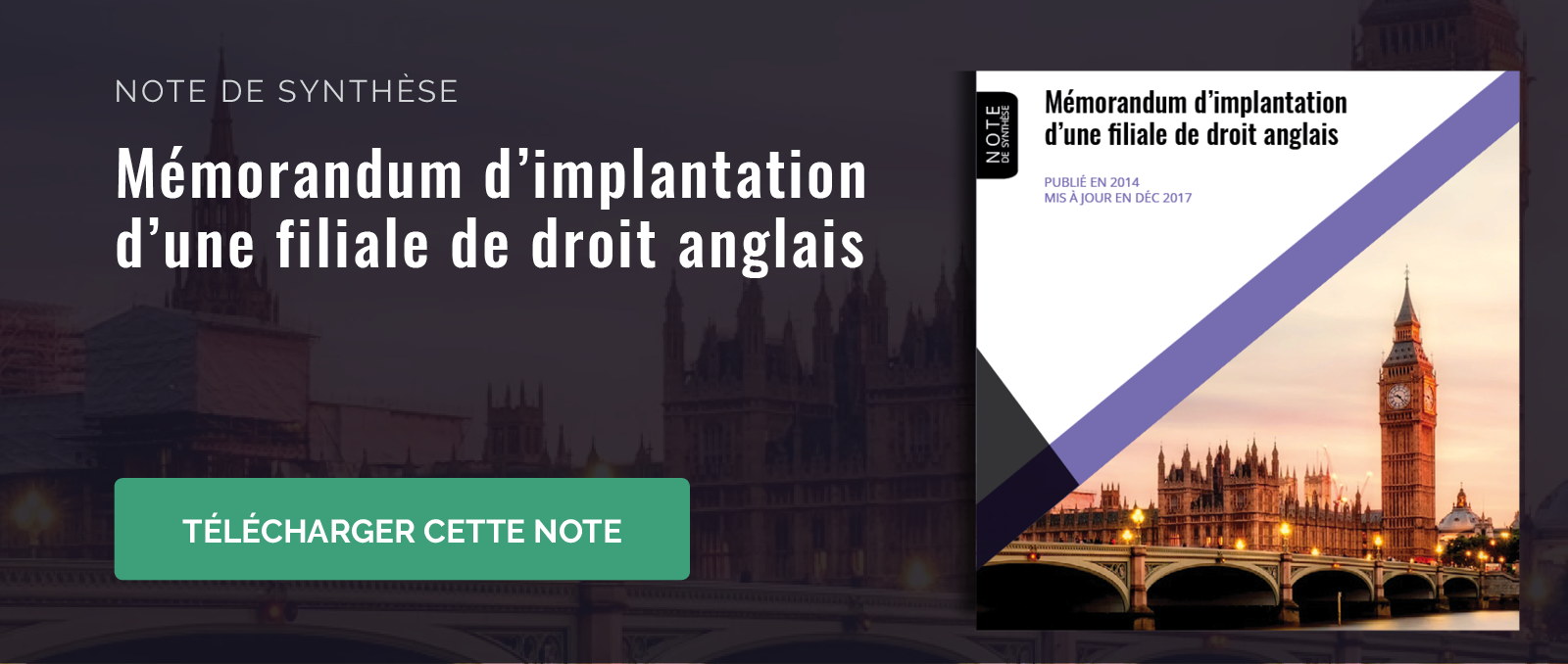 implantation filiale droit anglais