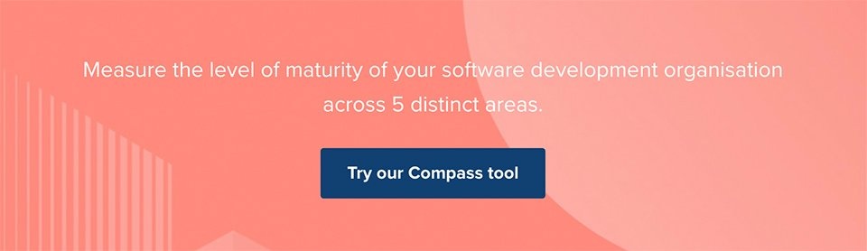 Measure the level of maturity of your software development organisation across 5 distinct areas.
