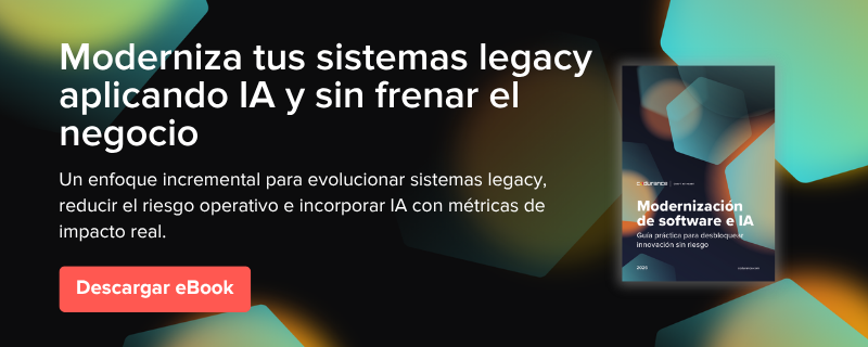 banner descarga ebook "Modernización de software e IA: guía práctica para líderes tecnológicos"