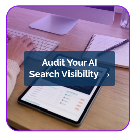 <p style="line-height: 1.25;">Audit Your AI</p>
<p style="line-height: 1.25;">Search Visibility <span style="font-weight: bold;">→</span></p>
