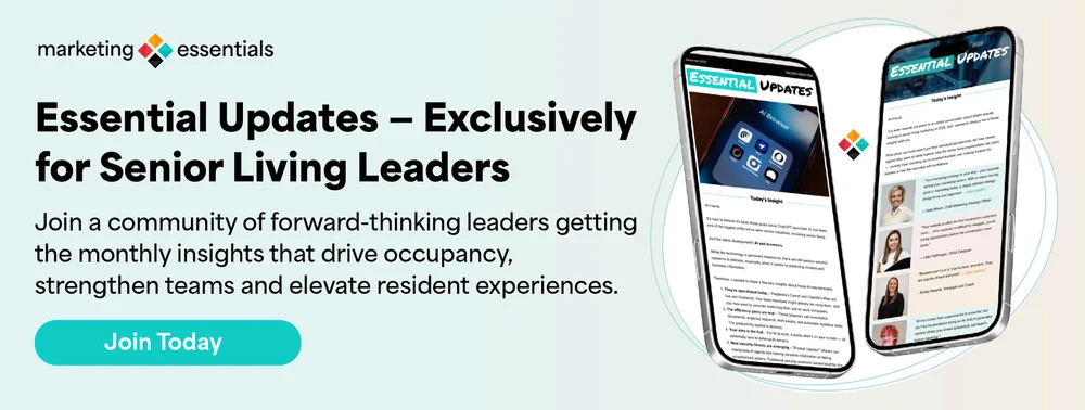 Subscribe to Essential Updates - Senior Living