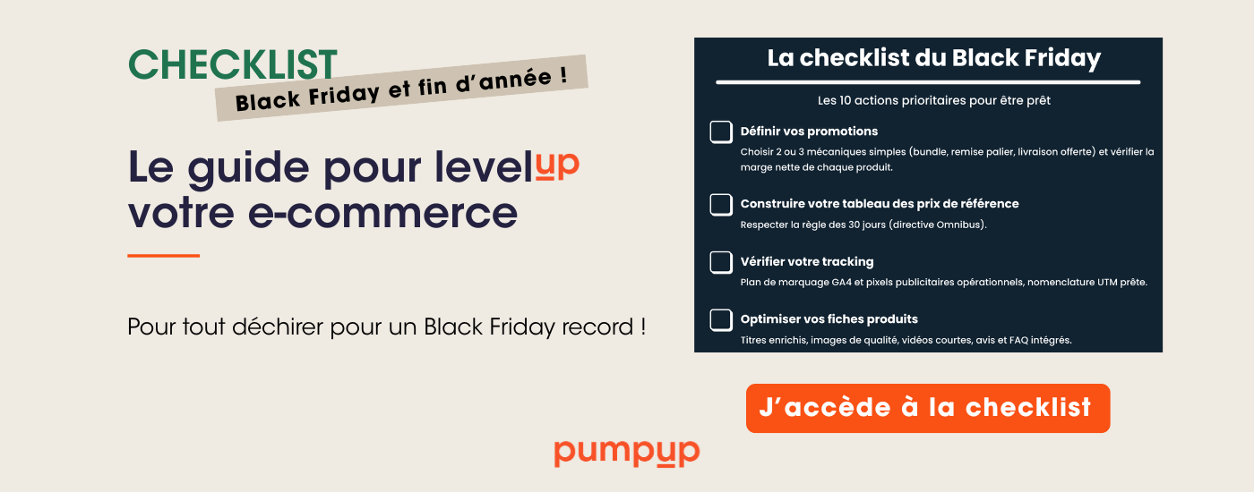 CHECKLIST BLACK FRIDAY CTA