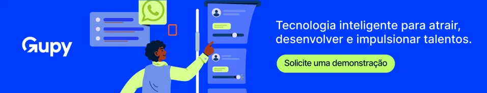 imagem clicavel para solicitar uma demonstração da plataforma da Gupy