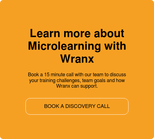 Learn more about Microlearning with Wranx
