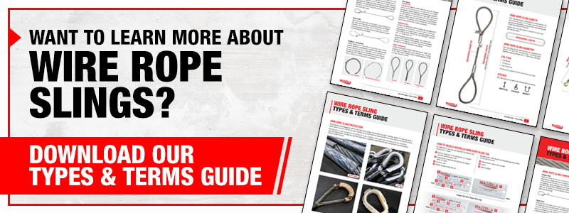 Mazzella Wire Rope Slings Types & Terms Guide