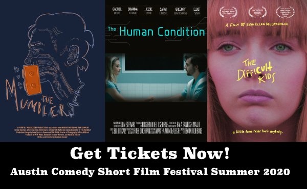 Austin Comedy Short Film Festival Summer 2020 Event Tickets