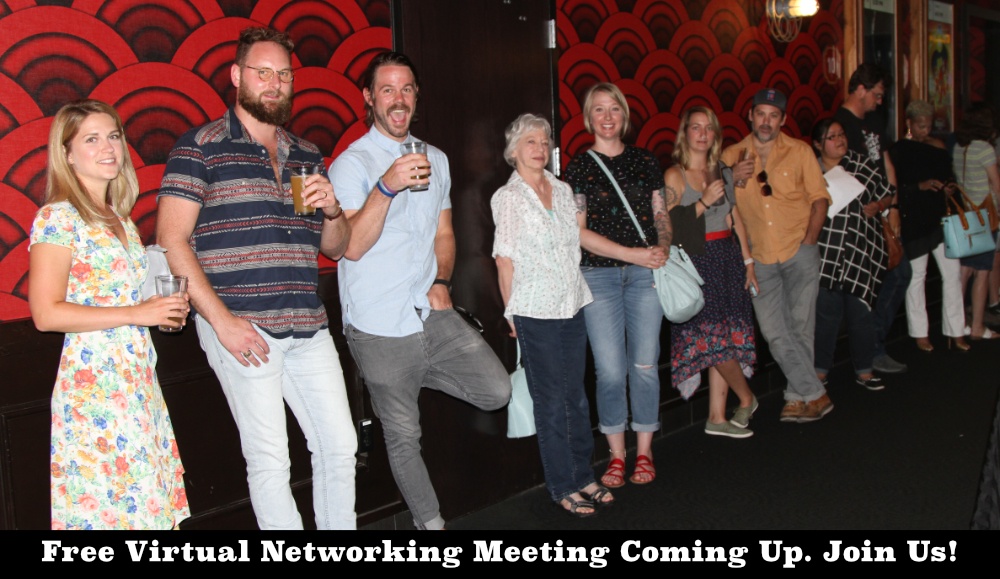 Free Virtual Networking Meeting For Filmmakers And Screenwriters.
