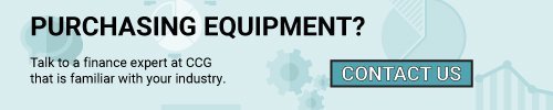 Contact an expert at CCG if you are purchasing equipment