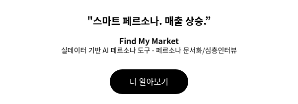 "스마트 페르소나. 매출 상승.”