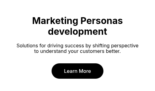 Marketing Personas development