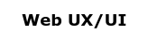 Web UX/UI