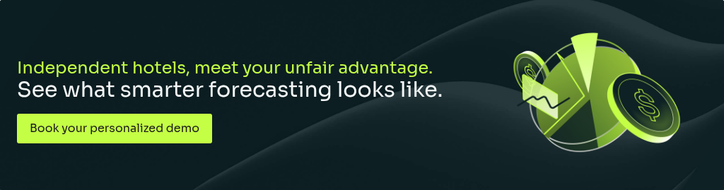 Independent hotels, meet your unfair advantage. See what smarter forecasting looks like.