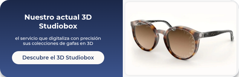 Nuestro actual 3D Studiobox   el servicio que digitaliza con precisión sus colecciones de gafas en 3D  