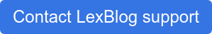 Contact LexBlog support