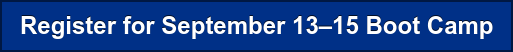 Register for September 13–15 CAP Prep Boot Camp