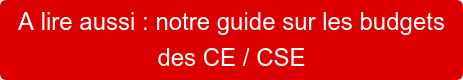 A lire aussi : notre guide sur les budgets des CE / CSE