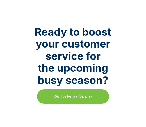 Ready to boost your customer service for the upcoming busy season?