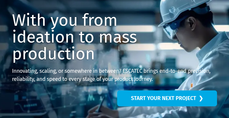 With you from ideation to mass production