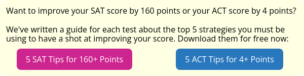 Want to improve your SAT score by 160 points or your ACT score by 4 points? We