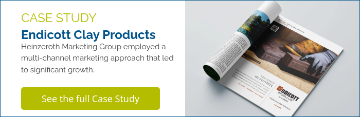 CASE STUDY Endicott Clay Products Heinzeroth Marketing Group employed a multi-channel marketing approach that led to significant growth.