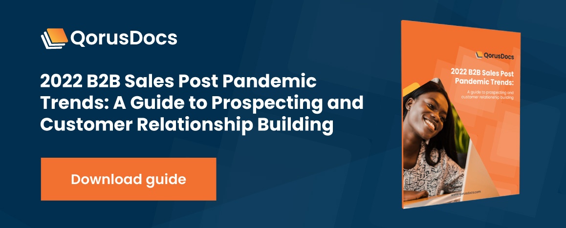 B2B Sales Post Pandemic Trends