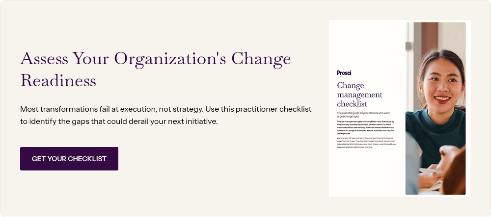 Assess Your Organization's Change Readiness