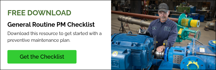 FREE DOWNLOAD General Routine PM Checklist Download this resource to get started with a preventive maintenance plan. 