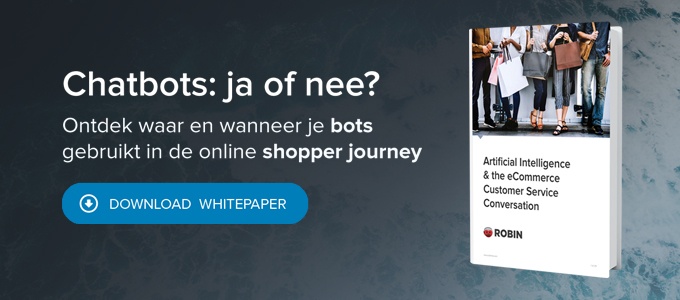 White paper Artificiele Intelligentie en het eCommerce klantenservicegesprek