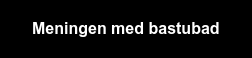 Meningen med bastubad