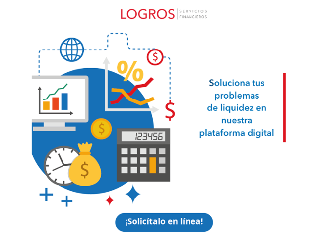 Soluciona tus problemas de liquidez en nuestra plataforma digital