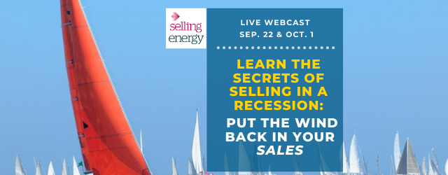 Learn how to sell in a recession