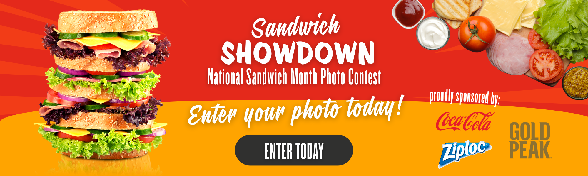 Sandwich Showdown National Sandwich Month Photo Contest
