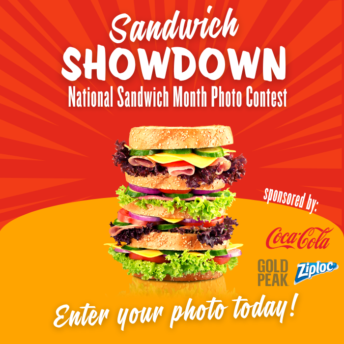 Sandwich Showdown National Sandwich Month Photo Contest