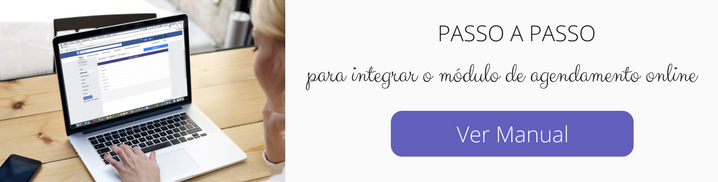 Passo a passo para integrar o módulo de agendamento online